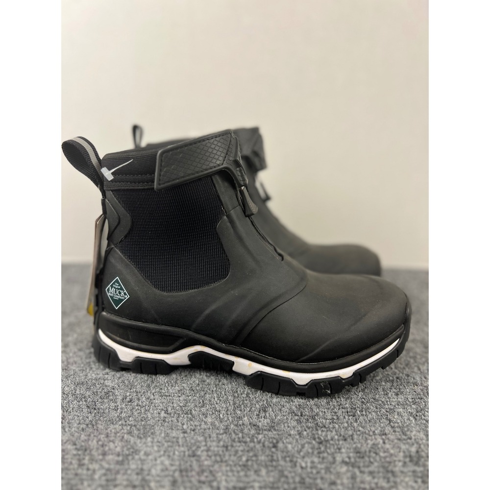 Muck Boot Company Apex Mid Zip Black Waterproof Winter Boots Womens 6 030022 HDZ